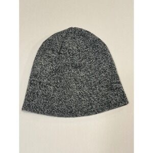 Joe Boxer Knit Beanie Hat Black White Marled Acrylic OSFM 047193057336